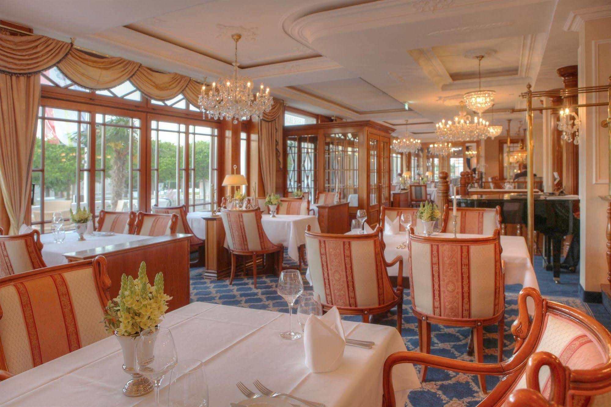 Seetelhotel Ahlbecker Hof Heringsdorf  Extérieur photo The restaurant